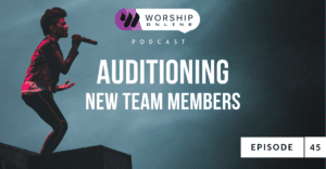 Auditioning New Team Members