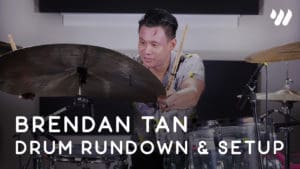 Brendan Tan (Hillsong Young & Free) Drum Rundown & Setup