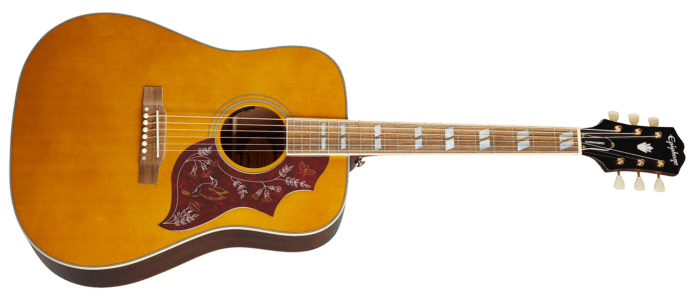 Epiphone Hummingbird worship guitar