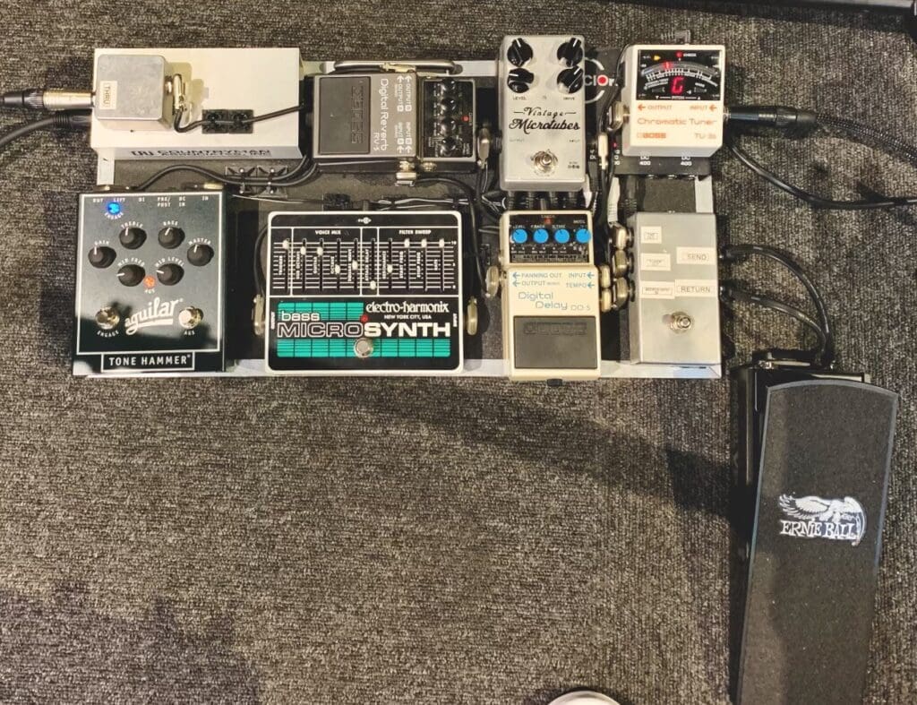 Cassie Campbell's Pedalboard