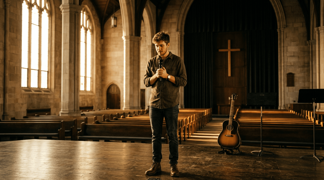 how to lead worship for the first time
