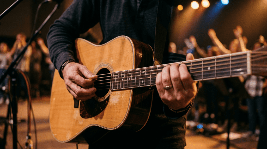 worship guitar for beginners